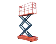 200kg 250kg Greenhouse Trolley Forklift For Picking Electric Scissor Lift